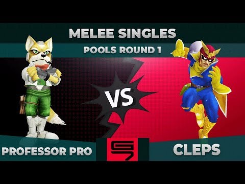 Professor Pro vs Cleps - Melee Singles: Pools R1 Winners Semifinals - Genesis 7 | Fox vs Cpt Falcon