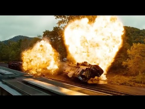 Unstoppable (2010) derailment clip