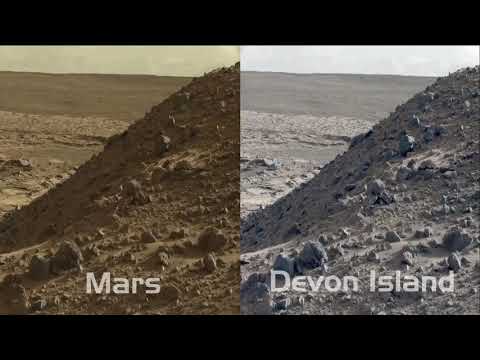 NASA -  Mars VS  Devon Island