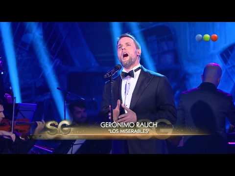 Gerónimo Rauch canta Los Miserables - Susana Giménez 2014