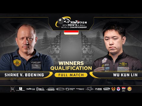 SVB vs KUN LIN - YALIN WPA Men's 8-Ball World Championship 2025