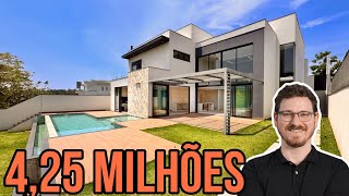 Casa nova CONTEMPORÂNEA com FUNDOS PRA MATA em um dos melhores condomínios da região 📍Jundiaí/SP