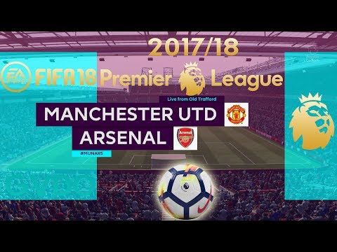 FIFA 18 Manchester United vs Arsenal | Premier League 2017/18 | PS4 Full Match