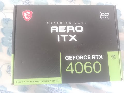 MSI GeForce RTX 4060 AERO ITX 8G OC