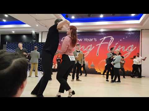 Jennifer Ritzen & Gyuri Dorko - New years swing fling 2019, Advanced prelims