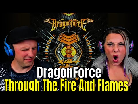Reaction To Through The Fire And Flames · DragonForce | THE WOLF HUNTERZ REACTIONS