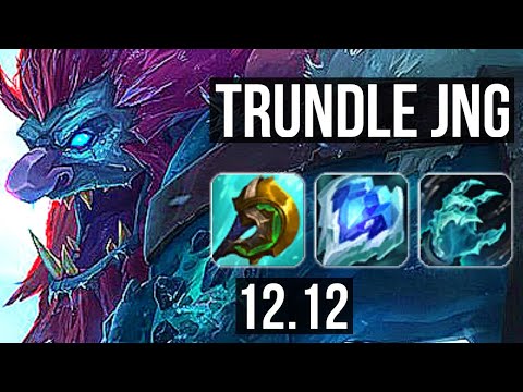 TRUNDLE vs TALIYAH (JNG) | 6/1/15, 70% winrate, Rank 6 Trundle | EUW Challenger | 12.12