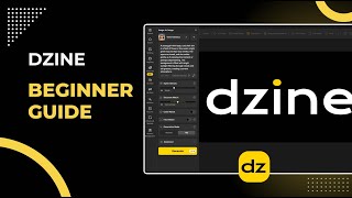 Dzine ウォークスルー: Dzine の基本に関する初心者ガイド