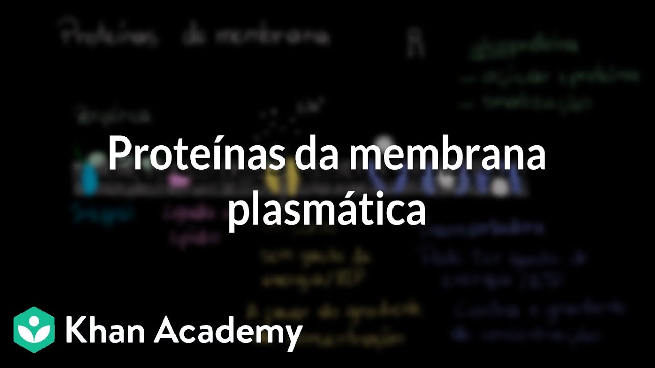 Proteínas da membrana plasmática