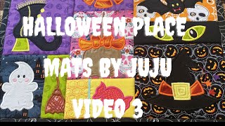 Halloween Place Mats by JuJu Video 3