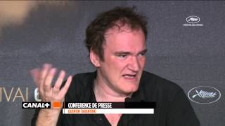 Cannes 2014  QUENTIN TARANTINO  The press conference
