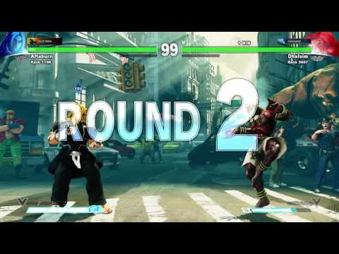 The comeback Aftaburn vs Dhalsim