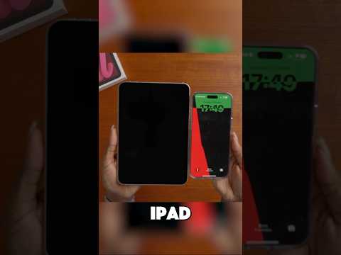 iPad mini vs iPhone 16 Pro Max… crazy 😱