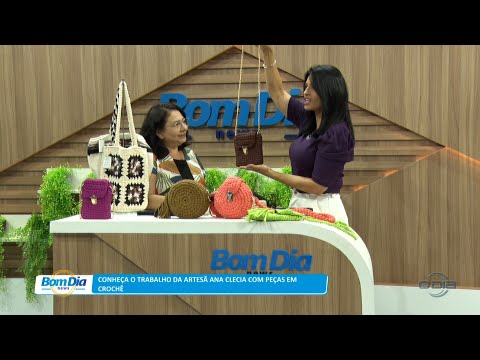 Conheça o trabalho da artesã Ana Clécia com peças em crochê 09 05 2023