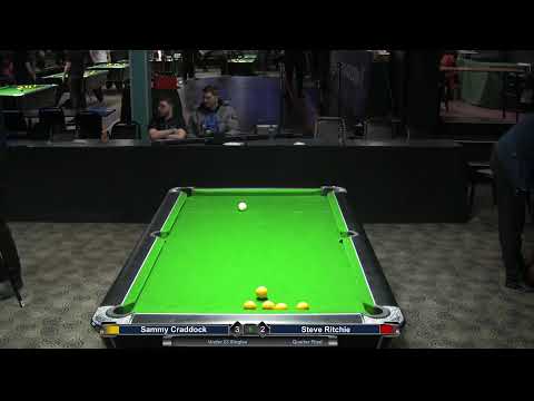 2020 Under 23 Singles - Quarter Final - Sammy Craddock v Steve Ritchie