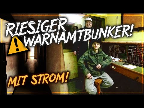 Lost Places Deutschland - Funktionierender Warnamtbunker mit 3 Etagen - Hier geht noch der Strom :o