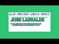 JOSÉ LARRALDE  -  "AGUATERITO"  -  AÑO 1967