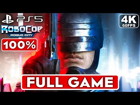 ROBOCOP ROGUE CITY Gameplay Walkthrough FULL GAME [4K 60FPS PS5] - No Commentary