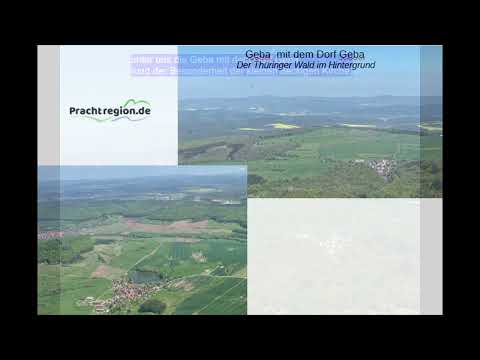 Rhön Rennsteig Weg Impressionen aus der Vogelperspektive