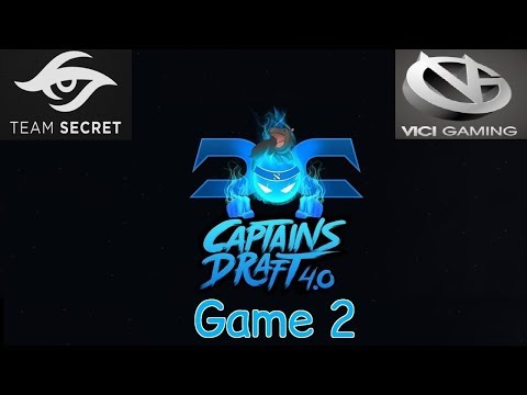 [ EN ] Secret vs VG - Game 2 - Captains Draft 4.0 - Finals - Highlights