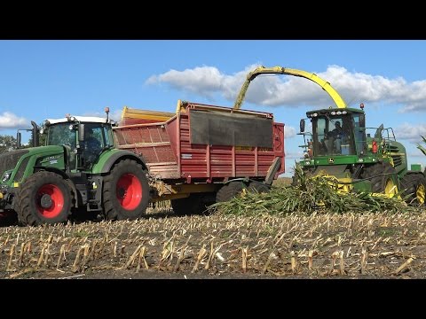 Mais hakselen met John Deere 7480i - Jansen Heeten (1/2) (2016)