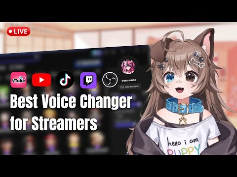 Best Voice Changer for Live Streaming & VTubers