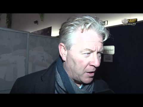Interview met trainer Peter Maes na de bekerwedstrijd Lokeren - Aa Gent 1-4