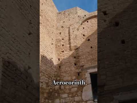 How this fortress survived centuries of war! #acrocorinth