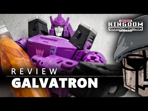 Transformers Kingdom Galvatron Review deutsch (Hasbro Leader Class)