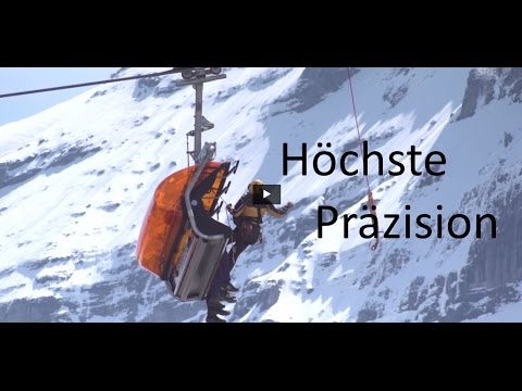 Höchste Präzision (Rega 1414 Sessellift Bergung Wilderswil) SRF