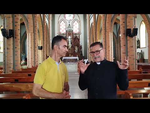 Entrevista al sacerdote Luis Fernando Clavijo párroco del templo, La inmaculada, Marsella Risaralda.