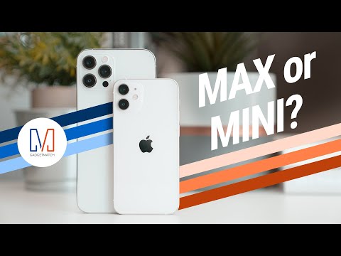 iPhone 12 mini vs 12 Pro MAX: Unboxing & Size Comparison