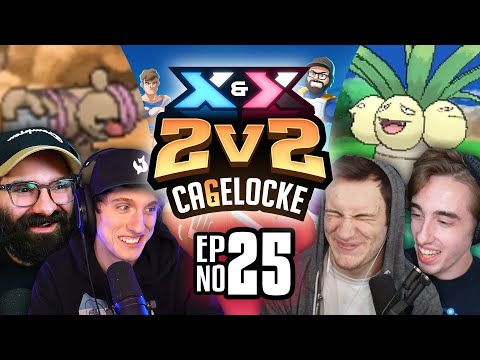 OH NO, HE'S BACK! | Pokemon X&Y 2v2 Randomized Cagelocke EP 25