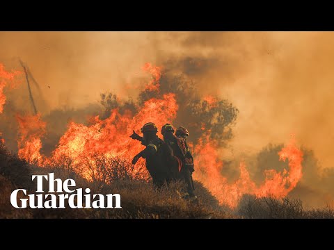 Wildfire on Greek island of Crete forces evacuation of 1,500 residents and tourists