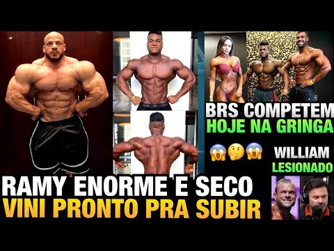 BIG RAMY ABSURDO - VINI MATHEUS REVELA SHAPE E COMPETE HOJE  + WILLIAM  MARTINS LESIONADO