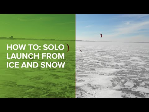 How To: Solo Launch from Ice and Snow