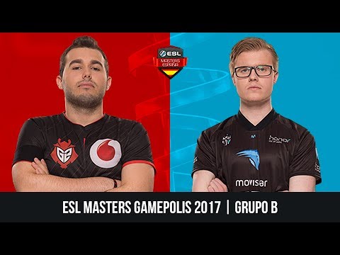 G2 Vodafone vs. Movistar Riders - Grupo B - ESL Masters Gamepolis 2017