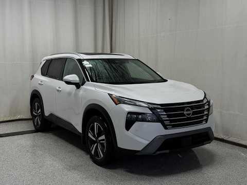 2025 Nissan Rogue AWD SL in White for sale at Park Mazda in Sherwood Park, AB