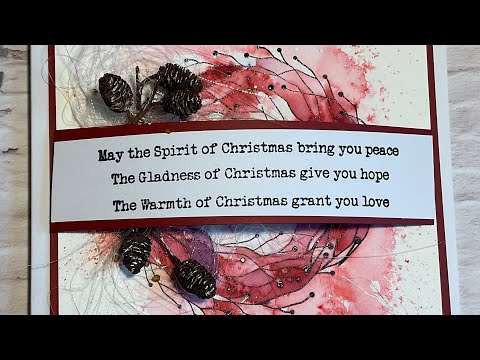 The Spirit Of Christmas by Jo Rice #laviniastamps #cardmaking