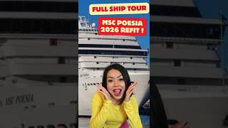 Watch This Before MSC Poesia Gets Refitted #mscpoesia #cruisevlog #shiptour