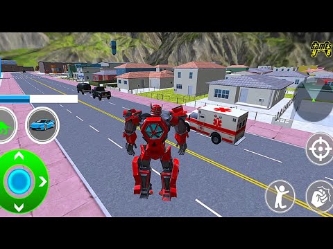 Dino Robot Car Game: Dinosaur Transform Robot Hero #Part3 - Android Gameplay FHD