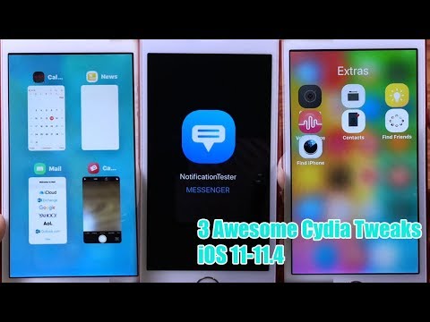 *NEW* 3 Awesome Cydia Tweaks iOS 11-11.4 Jailbreak Tweaks