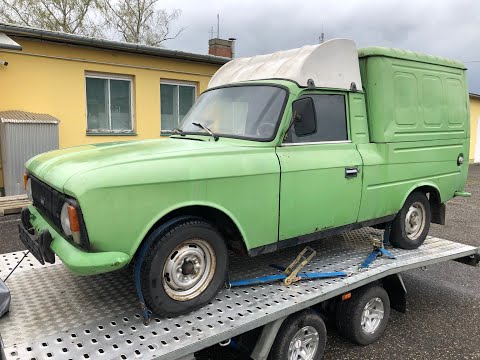 Garázs videó 82. - IZS furgon puttonyos