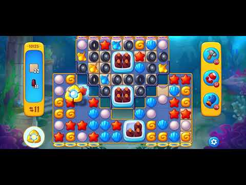 Fishdom level 10125 no boosters フィッシュダム ノーマル