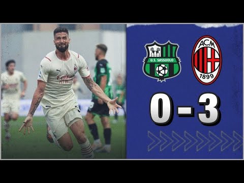 Sassuolo Milan 0-3 ||| I rossoneri sono Campioni d'Italia ||| Serie A 2021/2022