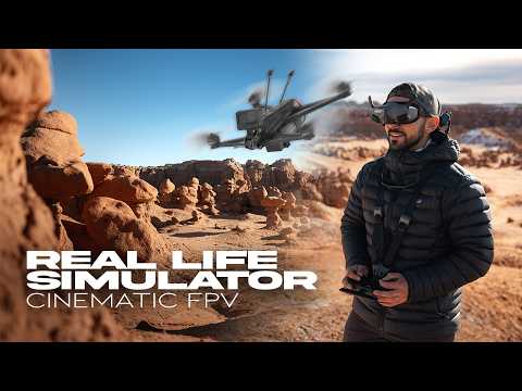 Flying FPV in Goblin Valley: Is This a Real-Life Sim Map?