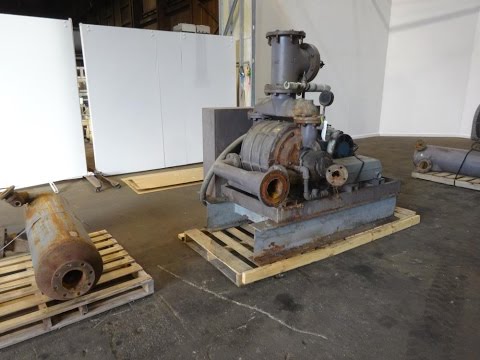 Used- Nash CL Series Liquid Ring Vacuum Pump, Model CL-1002 - stock # 48528002