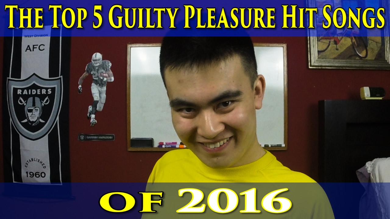 The Top 5 Guilty Pleasure Hit Songs of 2016