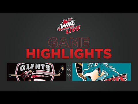 WHL Highlights: Giants (4) at Rockets (5) – March 25, 2023