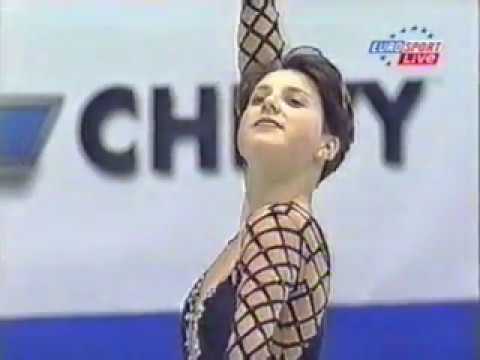 2001 EC FP - Irina Slutskaya (RUS)